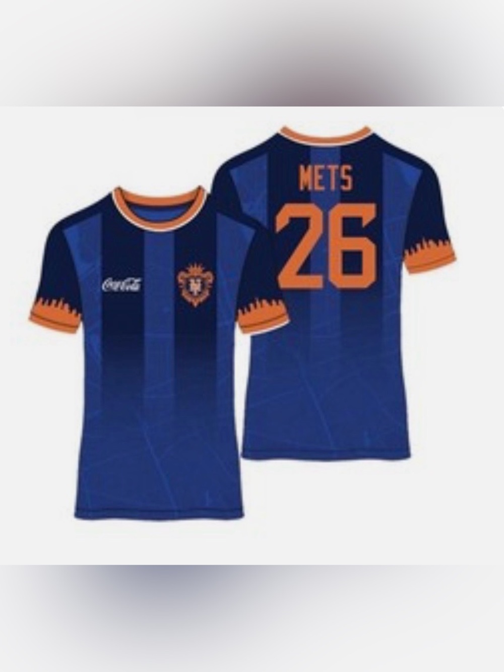 NY Mets Soccer Jersey